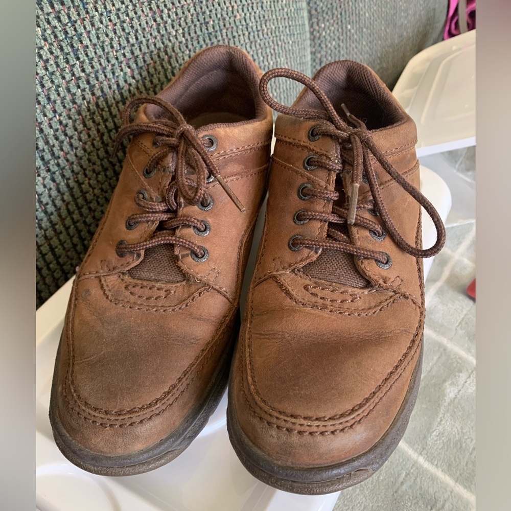 Rockport 7.5 Brown Leather Shoes